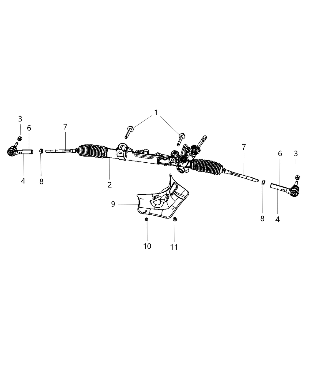 Mopar 68040224AA Kit-Inner End