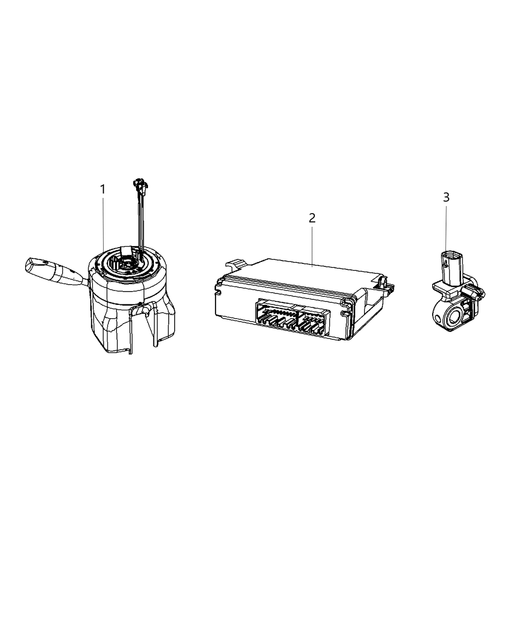 Mopar 68226174AD Air Bag Control Module