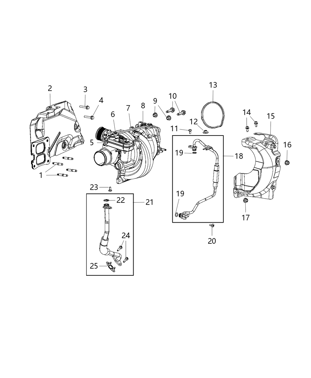 Mopar 5281541AG TURBOCHAR