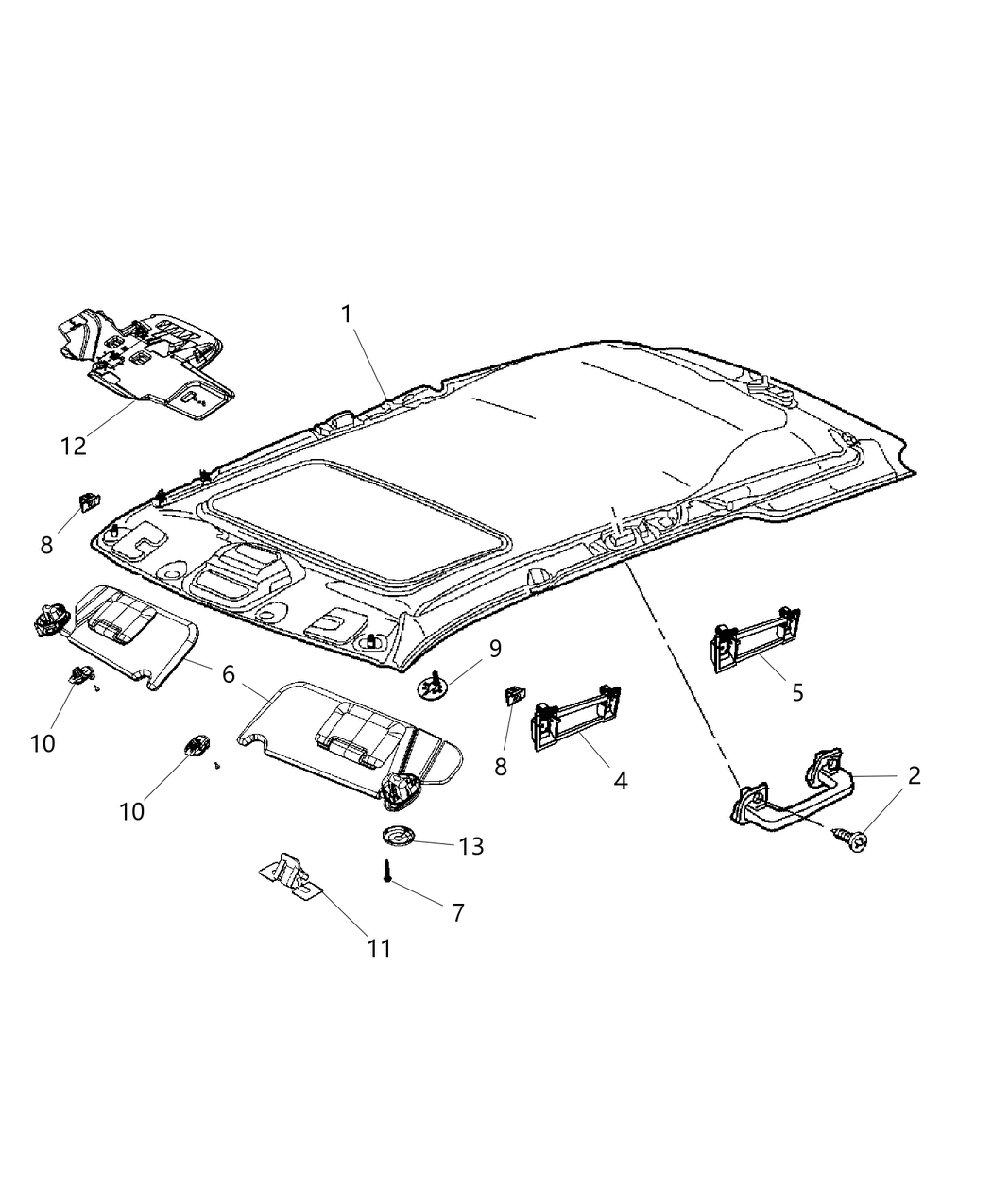 Mopar 5NN74HL1AA Push Pin