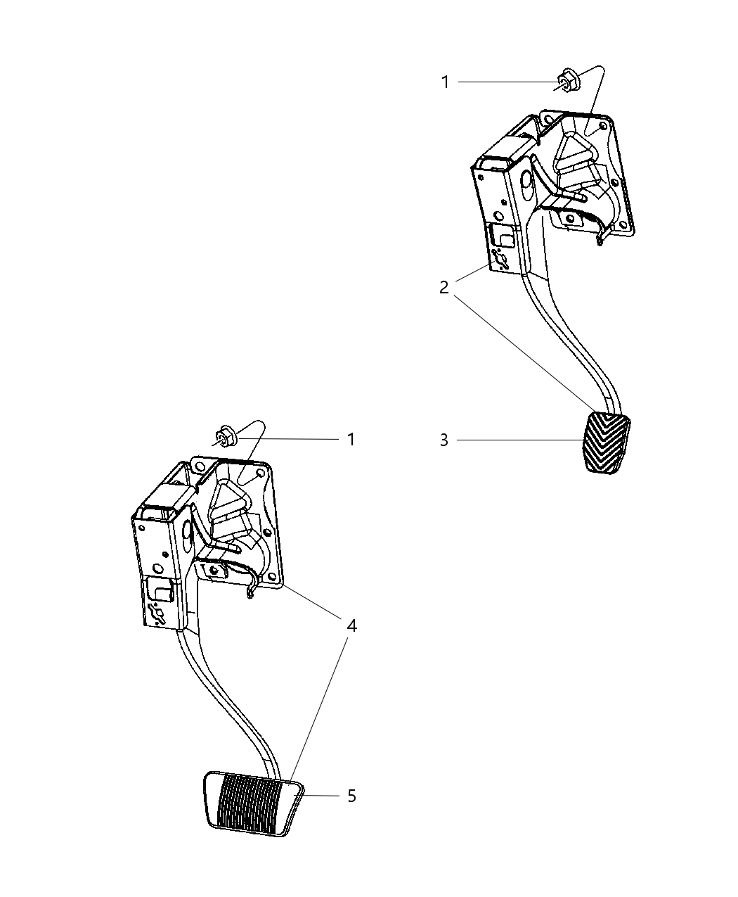 Mopar 5181170AA Cover-Pedal