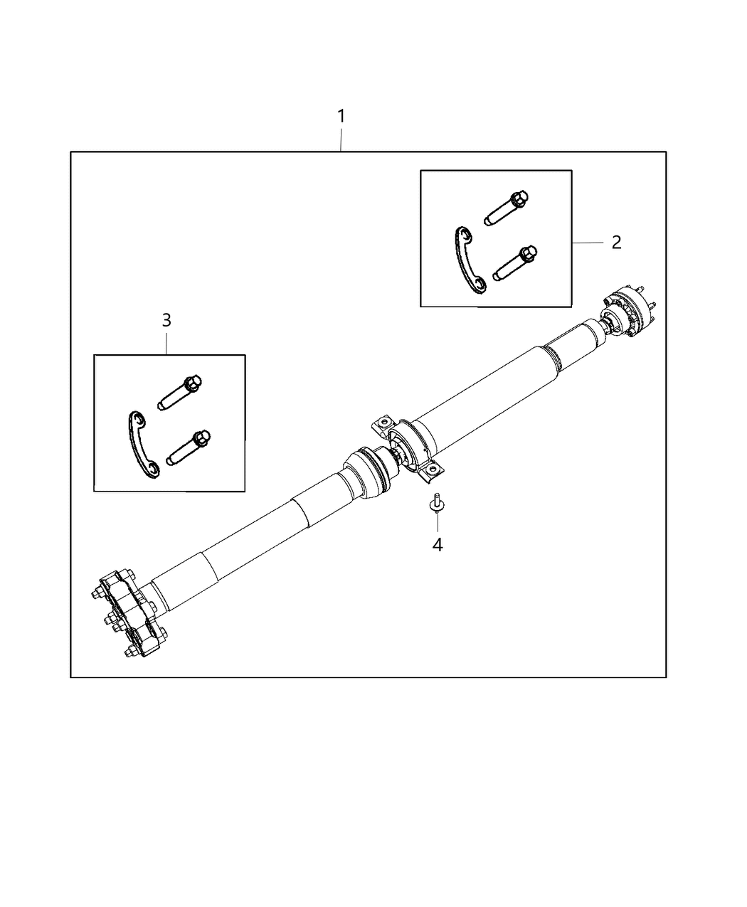 Mopar 52123633AB Drive Shaft