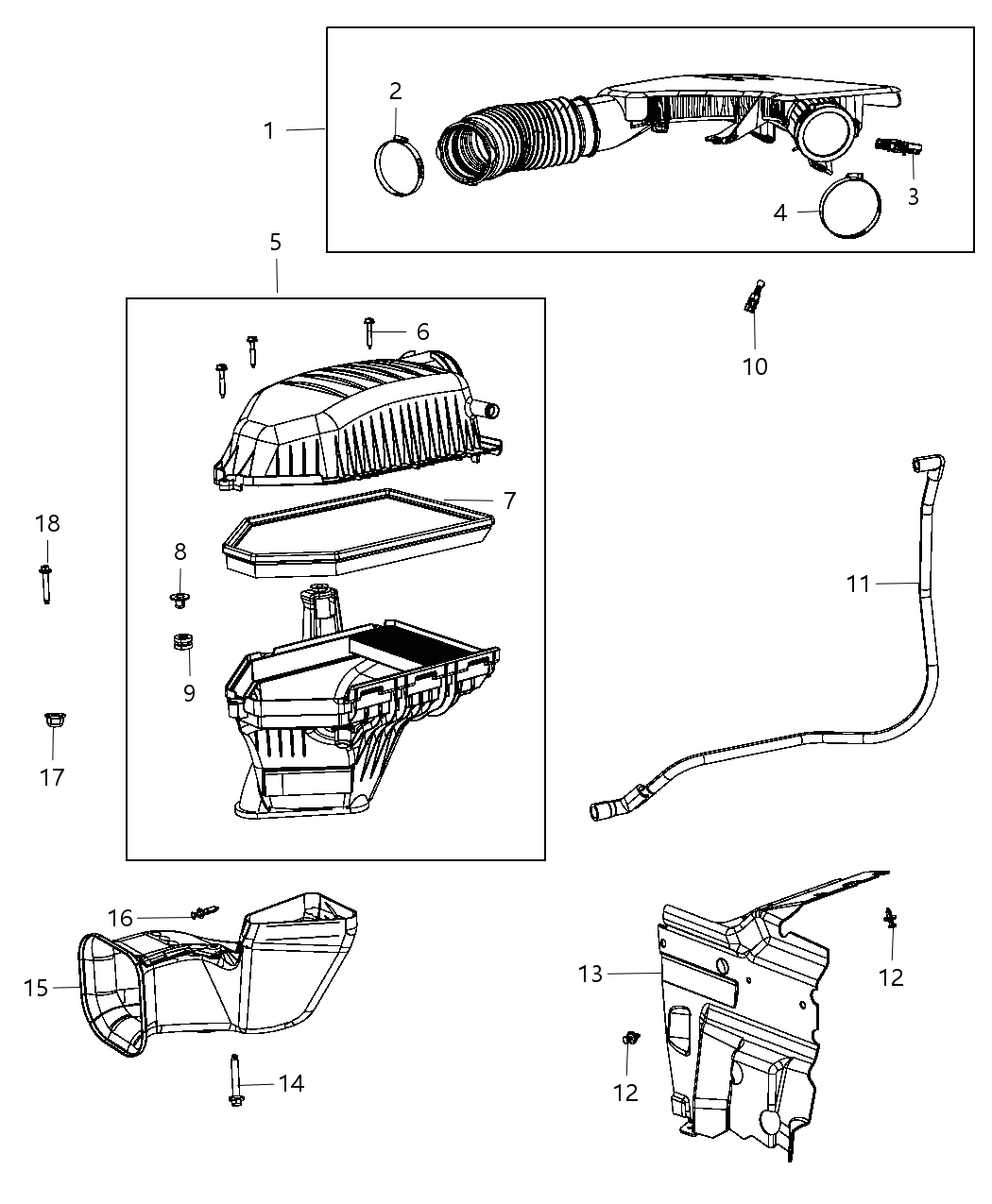 Mopar 68065531AE Panel-Close Out