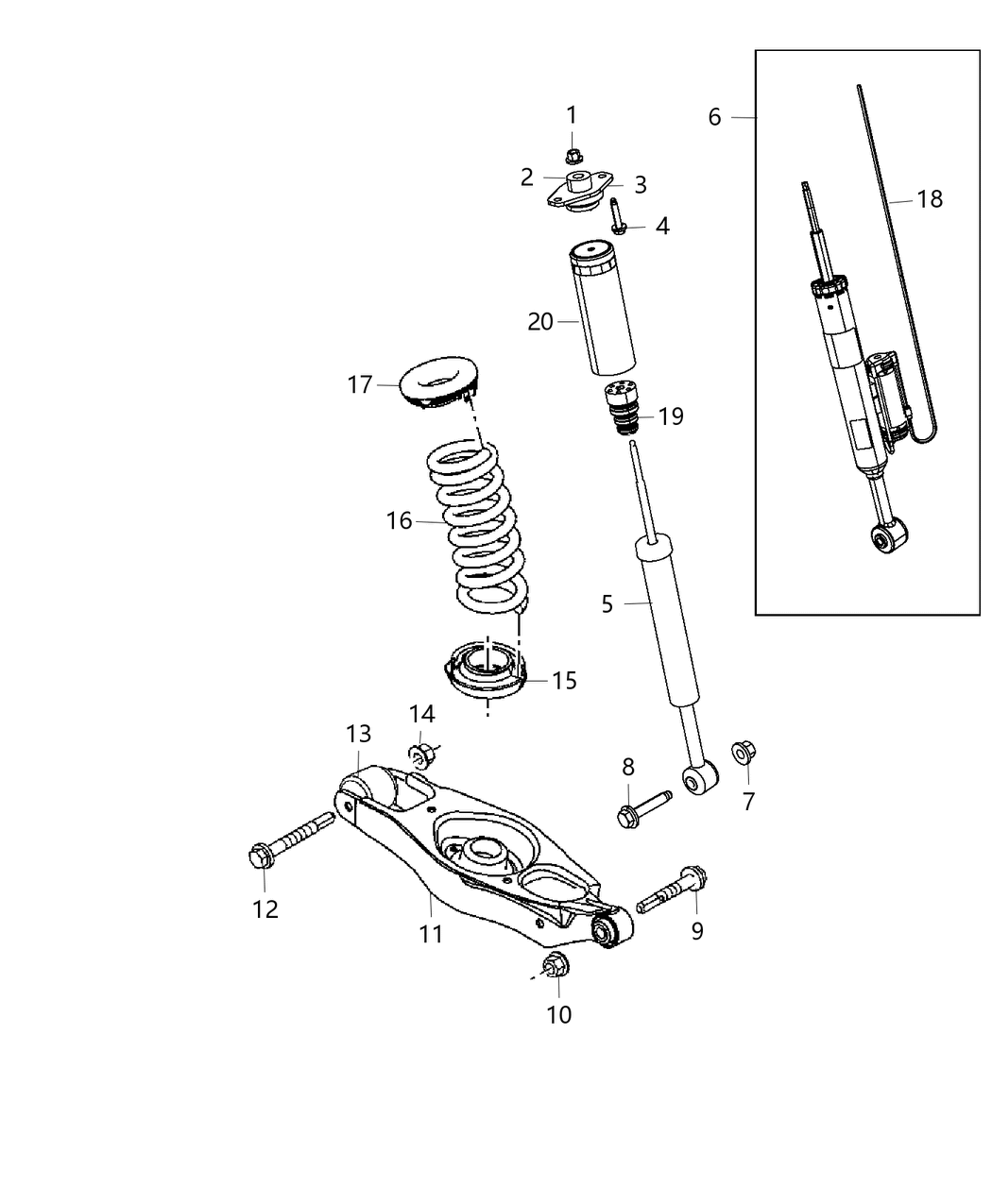 Mopar 5181545AF Shock-Suspension