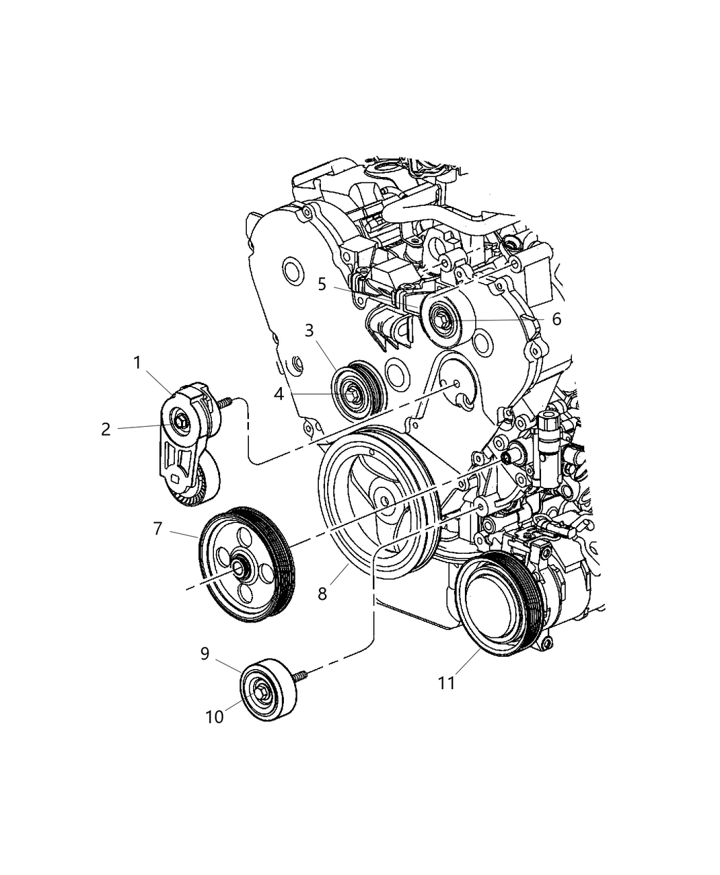 Mopar 5005496AG COMPRES0R-Air Conditioning