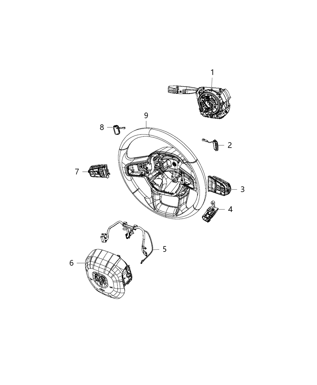 Mopar 68309593AC Switch-Speed Control