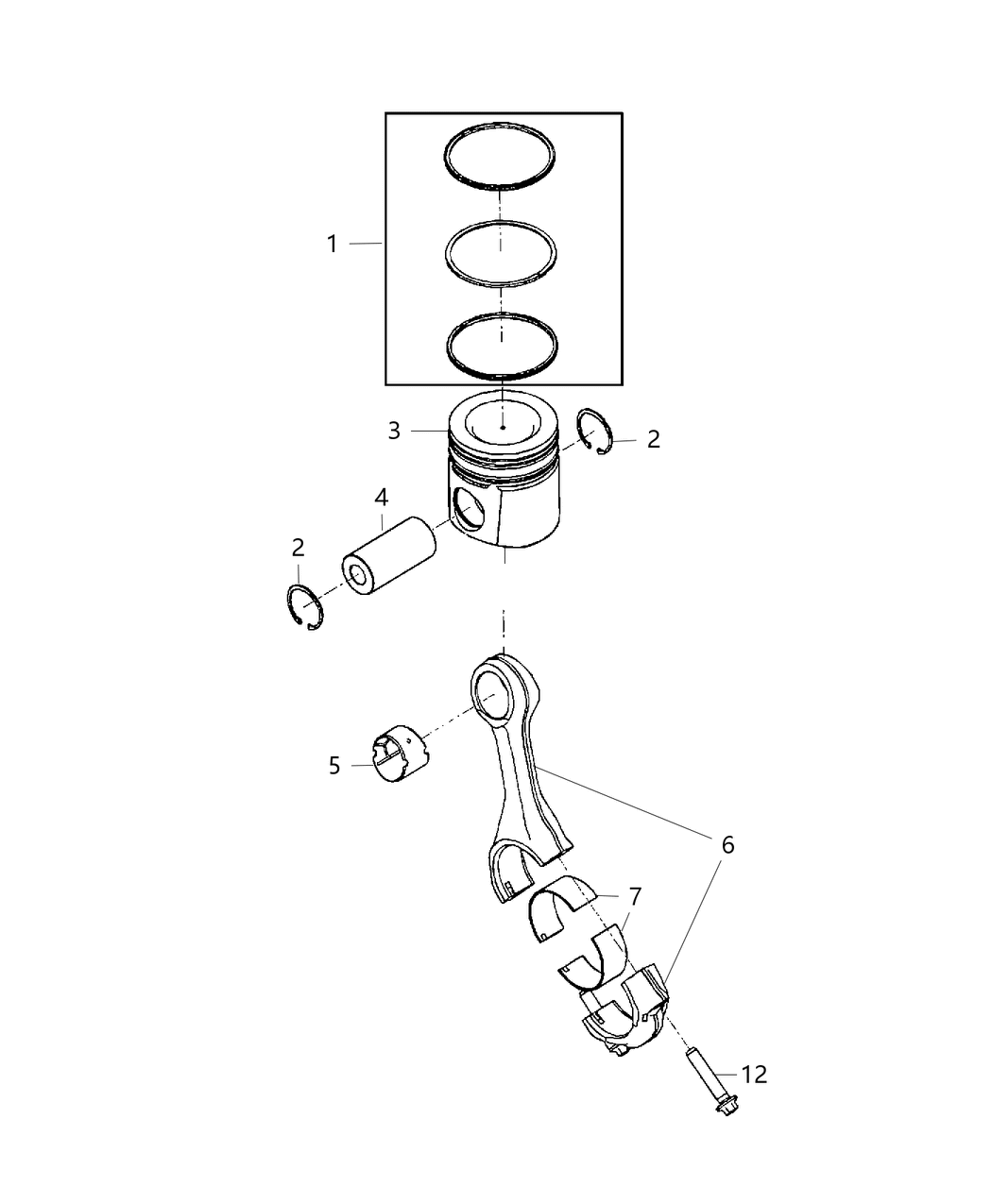 Mopar 68447756AA Engine