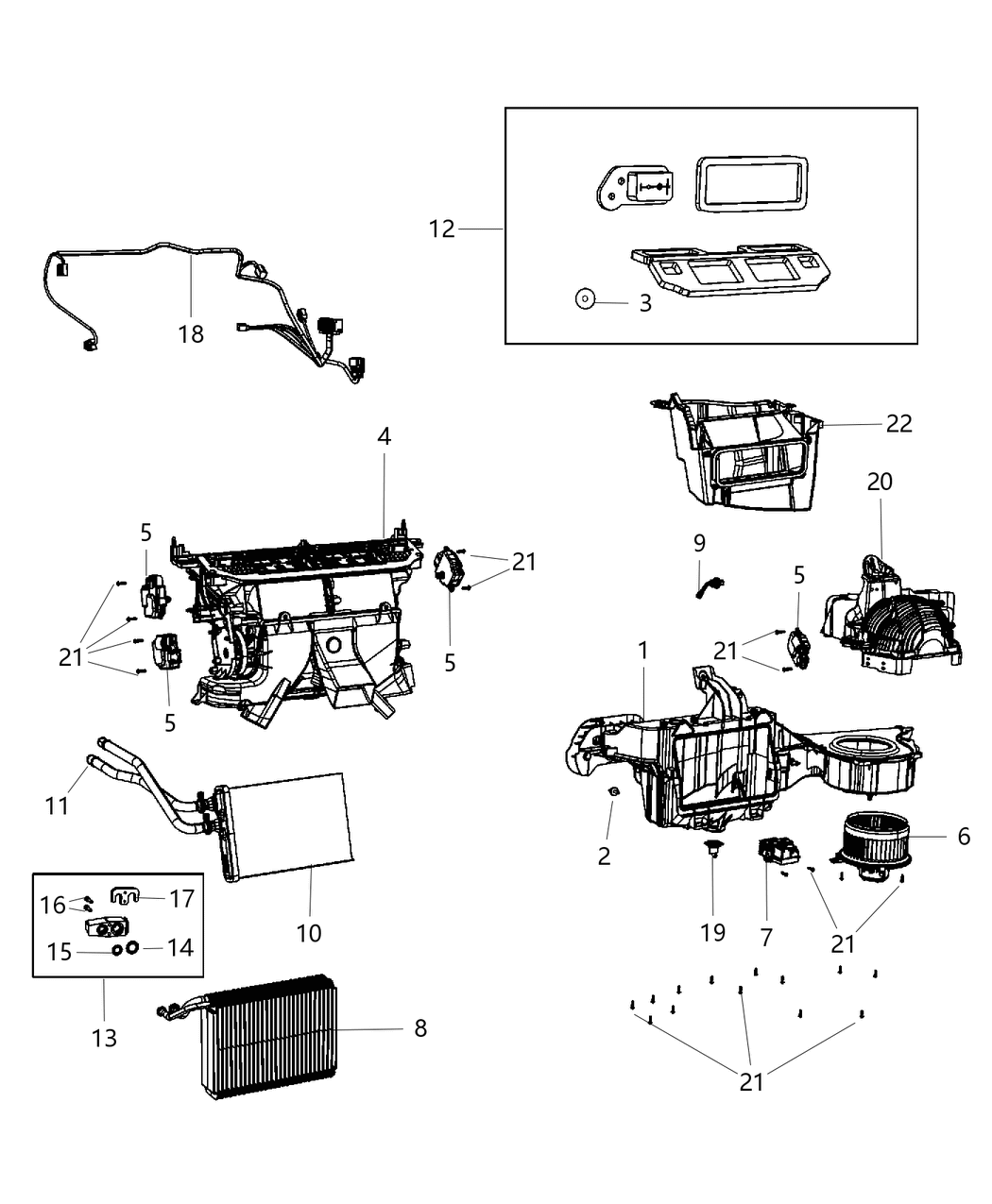 Mopar 68110619AA Housing-Distribution