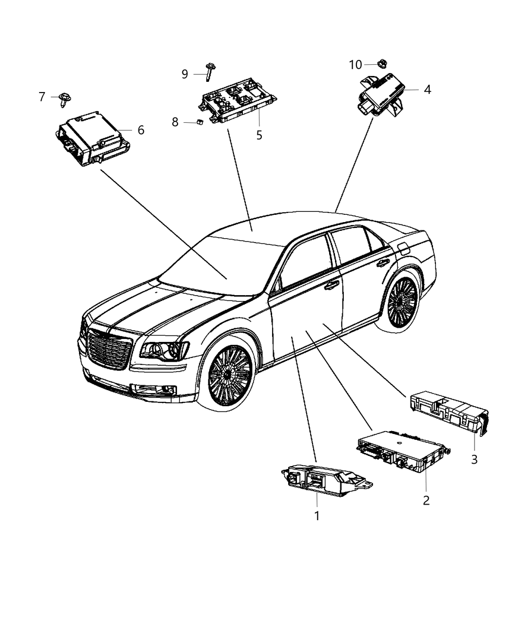 Mopar 68219831AA Module-Tire Pressure Monitoring