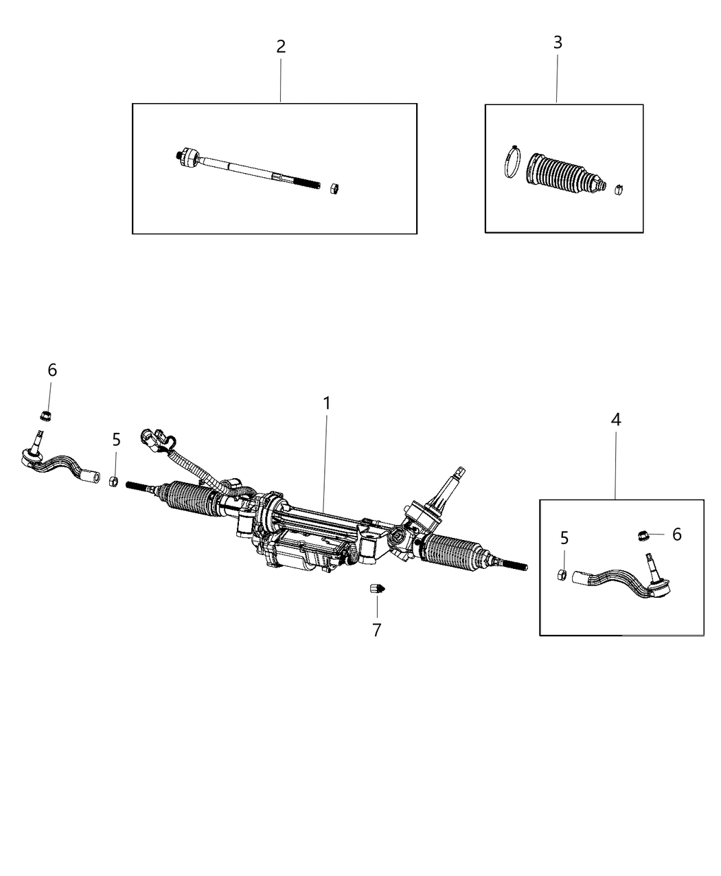 Mopar 5154826AH Gear-Rack And Pinion