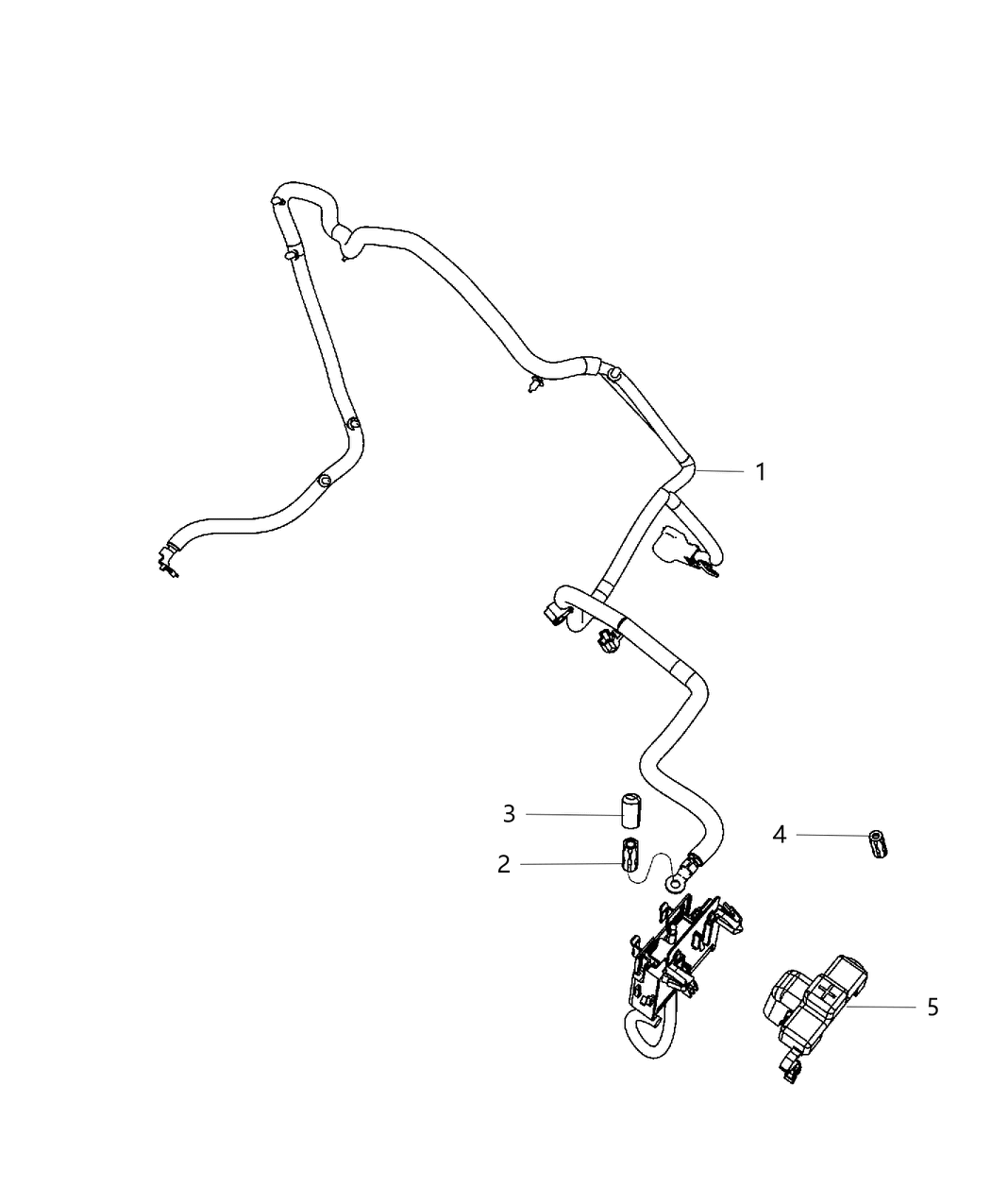 Mopar 68146867AE Wiring-ALTERNATOR Starter Power Di