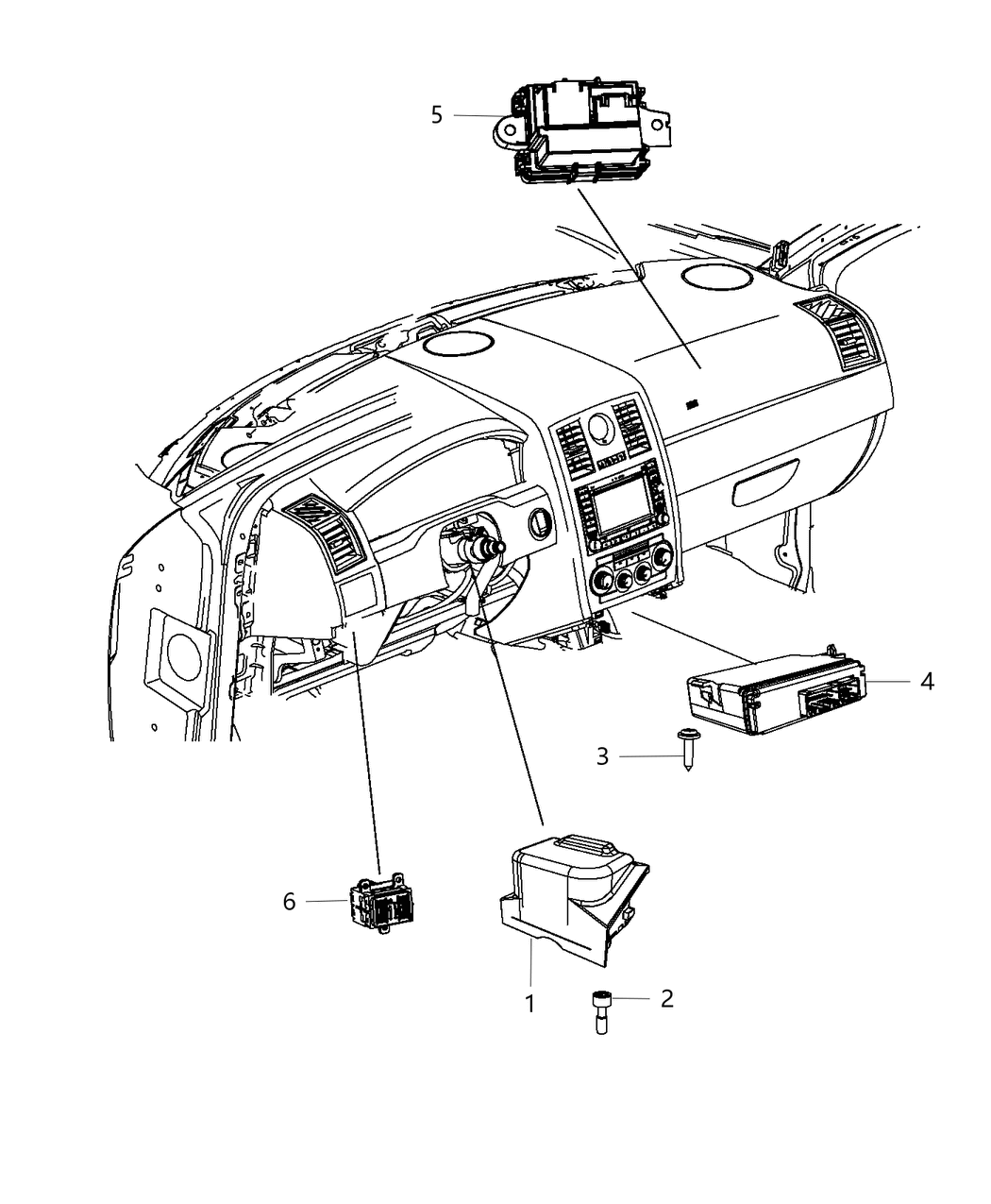 Mopar 68236708AB Module-Vehicle Systems Interface