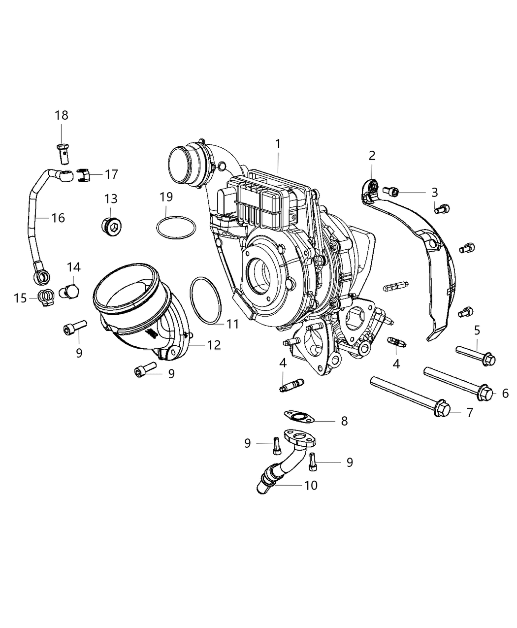 Mopar 68148143AA Washer-Banjo