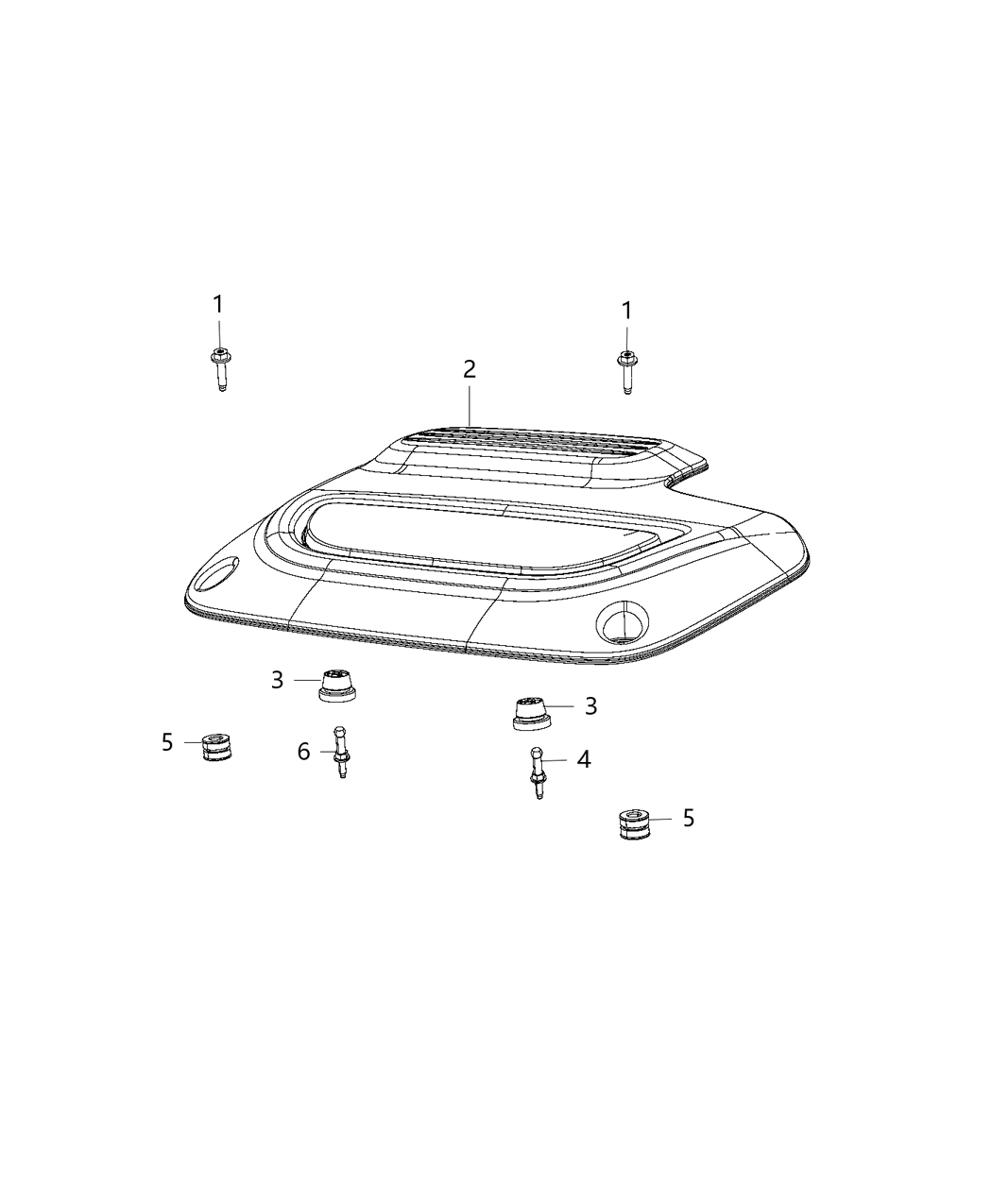 Mopar 5281384AE Cover-Engine