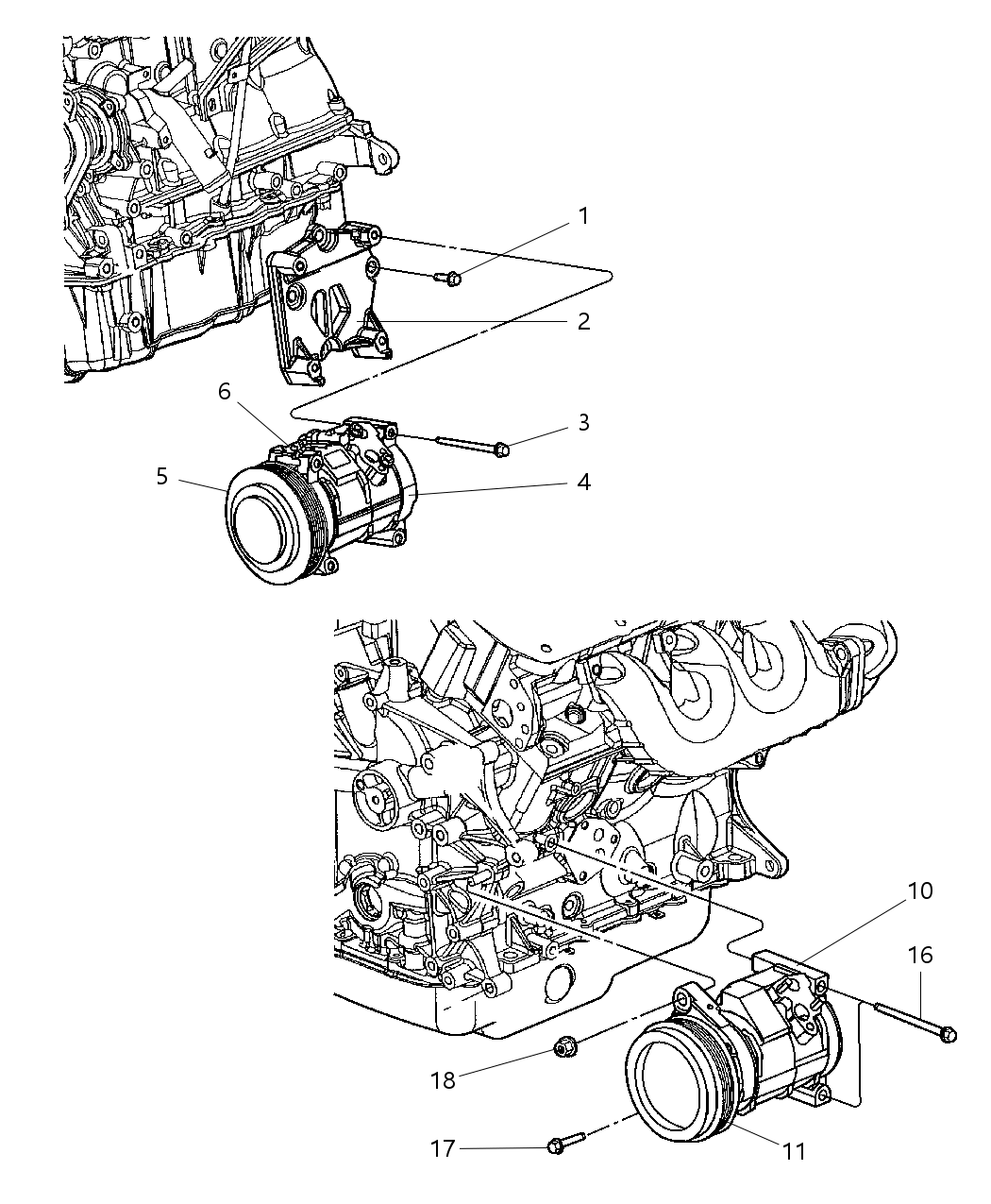 Mopar 5005441AD COMPRES0R-Air Conditioning