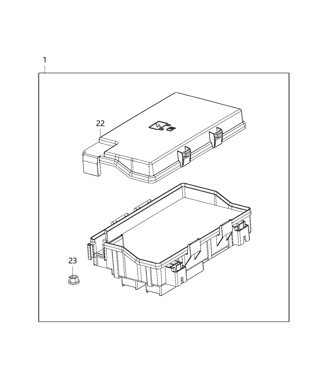 Mopar 68322371AD Pdc-Intelligent Power