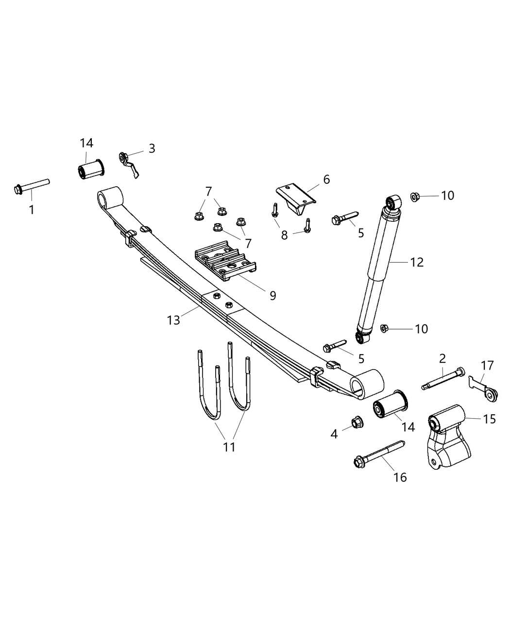 Mopar 68191258AA ABSBRPKG-Suspension