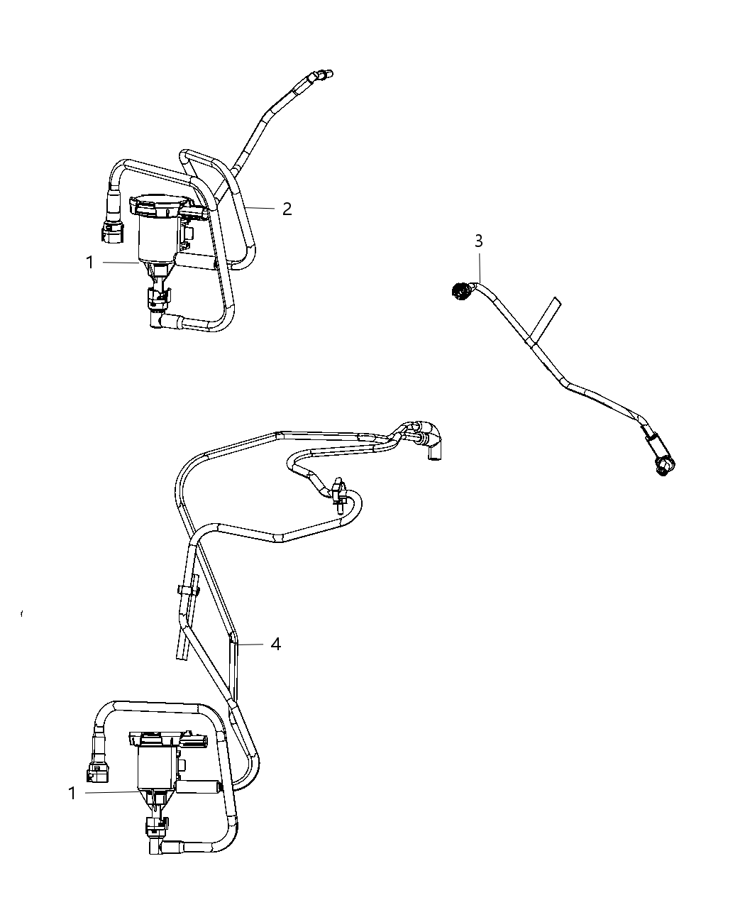 Mopar 5147030AC Harness-Vapor CANISTER PURGE