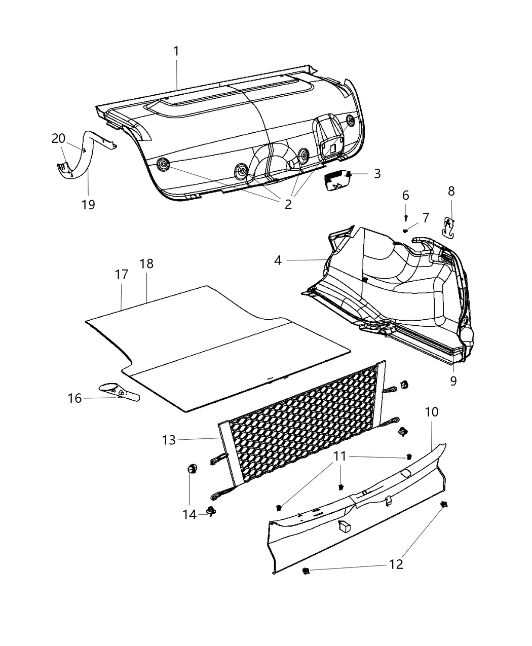 Mopar 68194679AA Cover-Battery