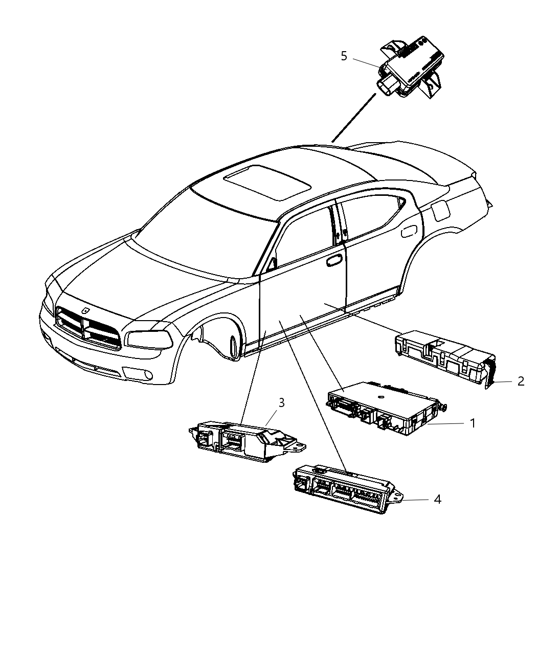 Mopar 5026646AA Module-Seat Memory