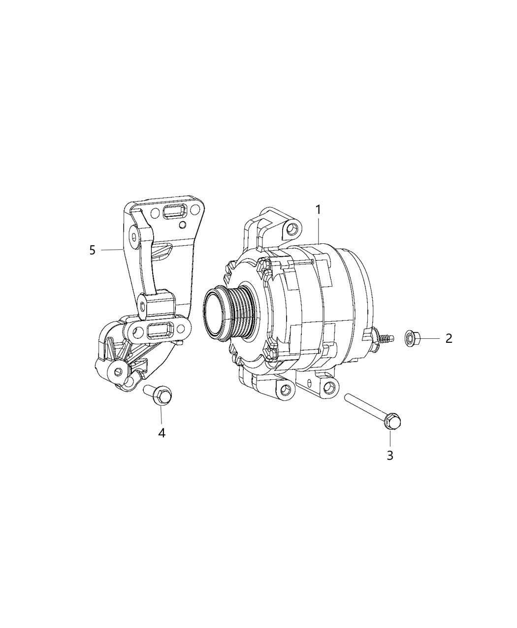 Mopar 5281237AA Bracket-Generator