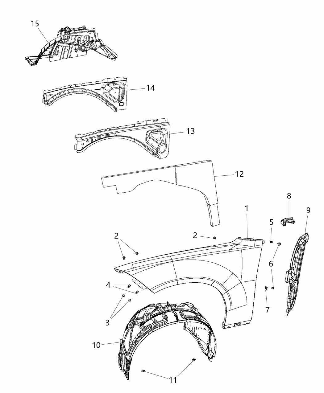 Mopar 68223872AE Shield-Splash