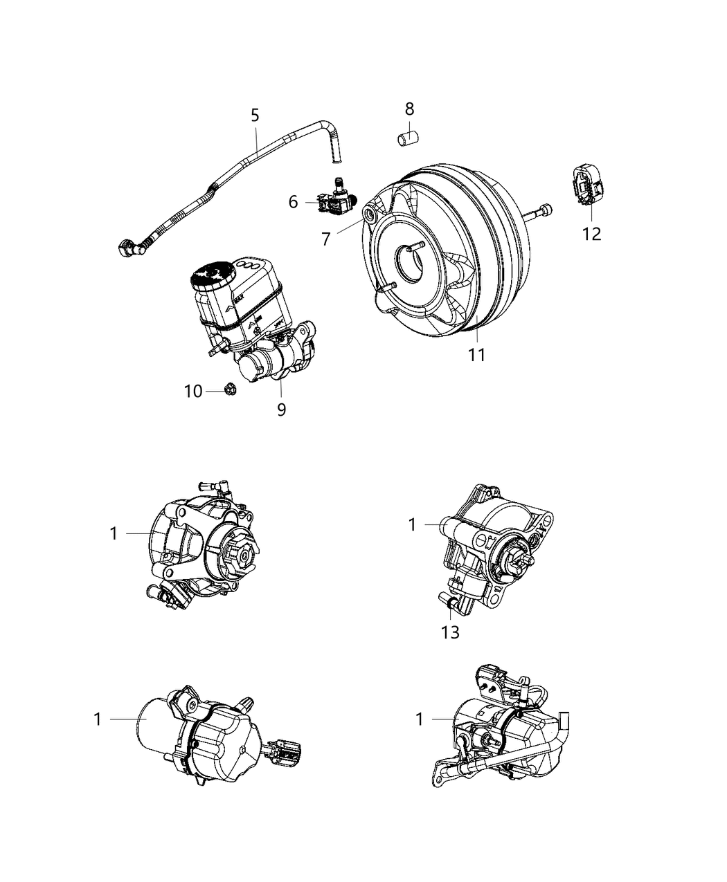 Mopar 5048401AB Pump-Vacuum