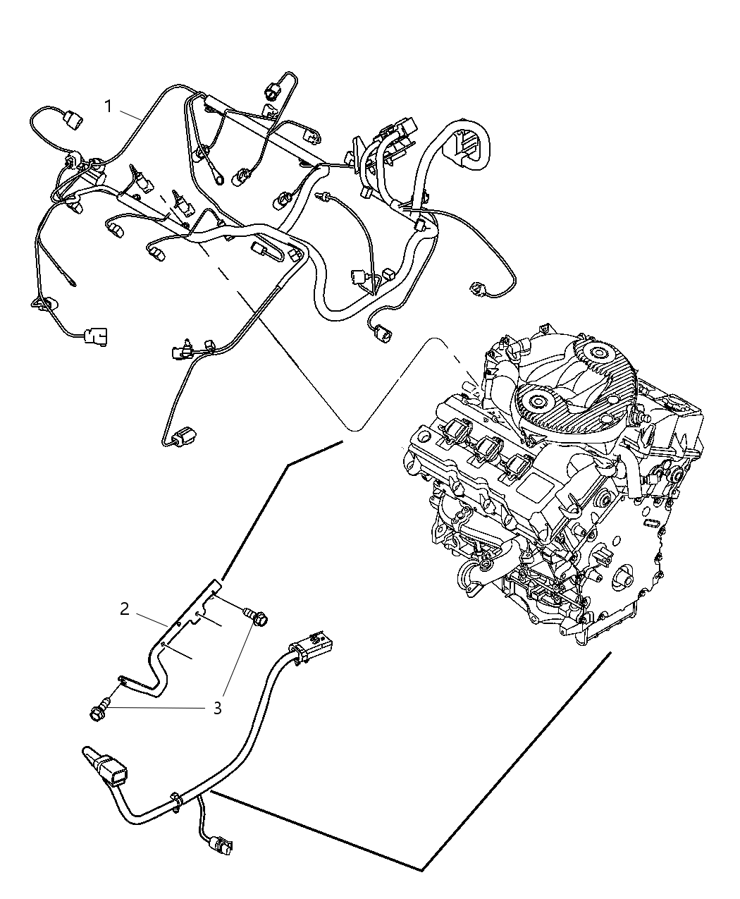 Mopar 5148927AA Wiring-Engine