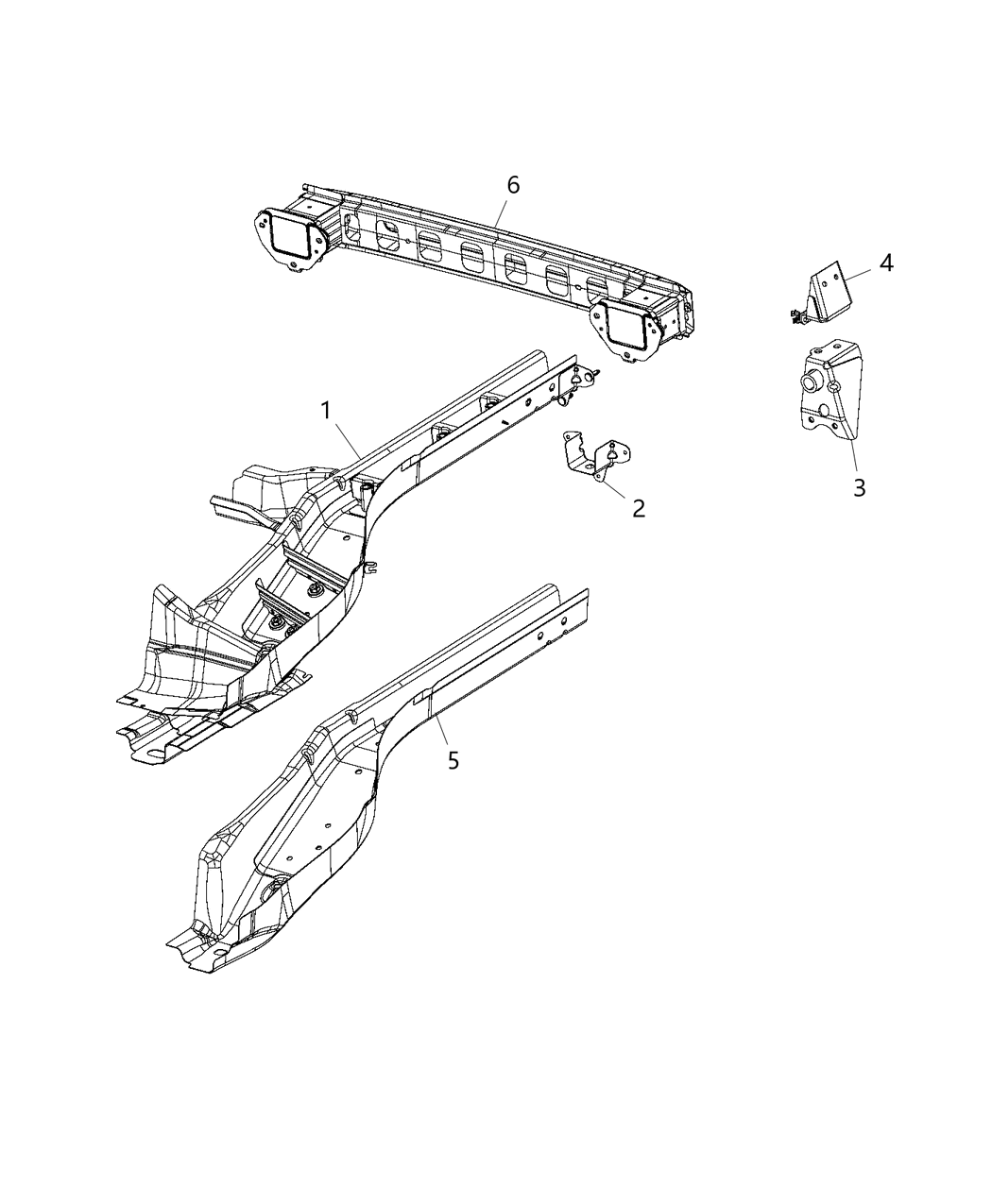 Mopar 68507607AA Extension-Quarter Panel