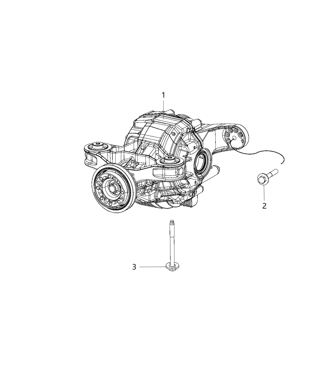 Mopar 68269917AE Differential-Rear Axle