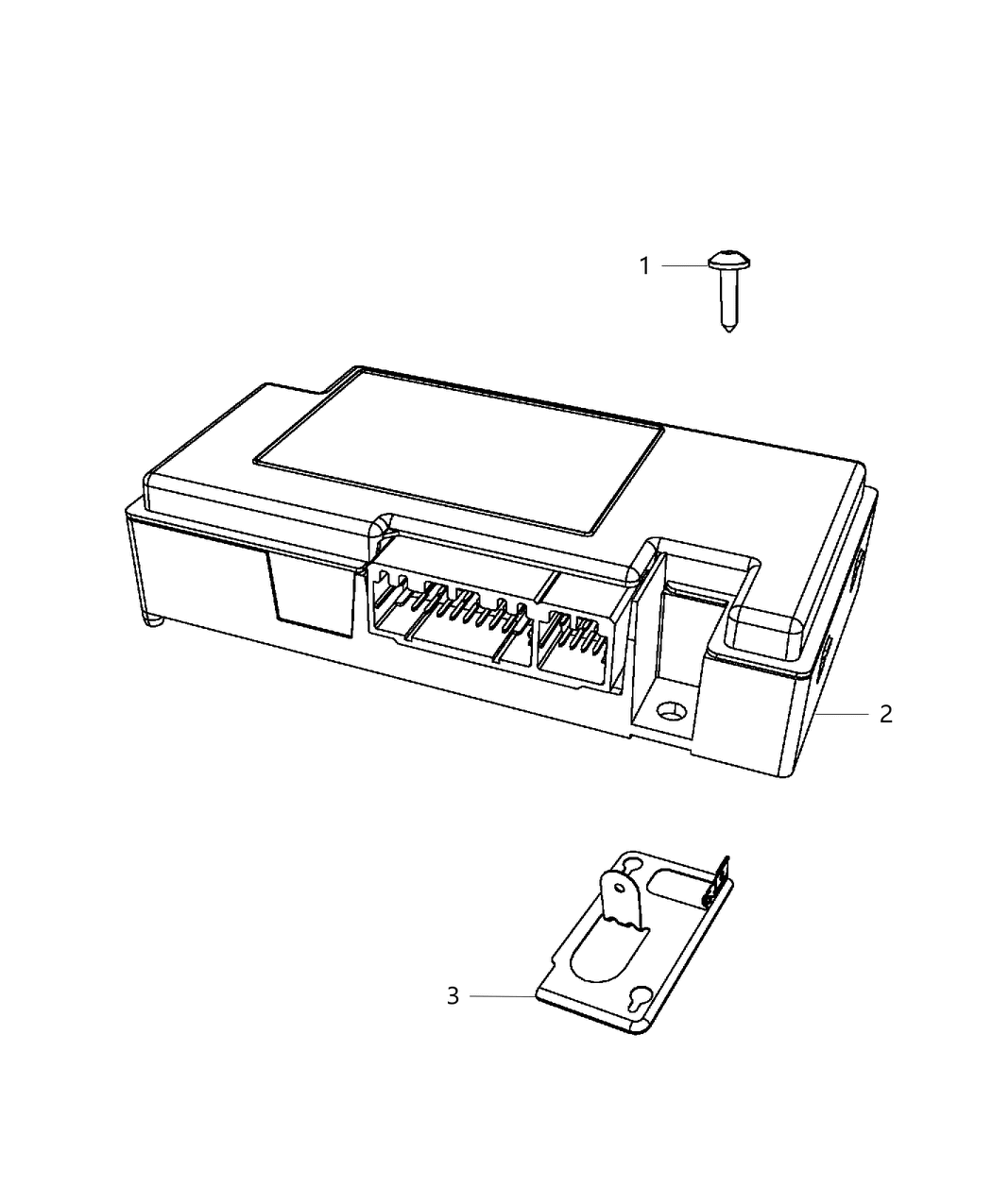 Mopar 68342289AA Module-TELEMATICS