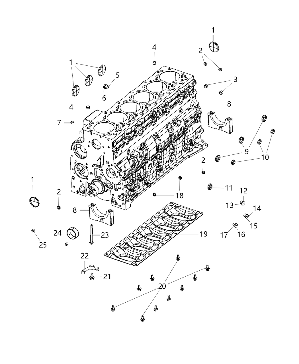 Mopar 68443542AA Screw-CAMSHAFT