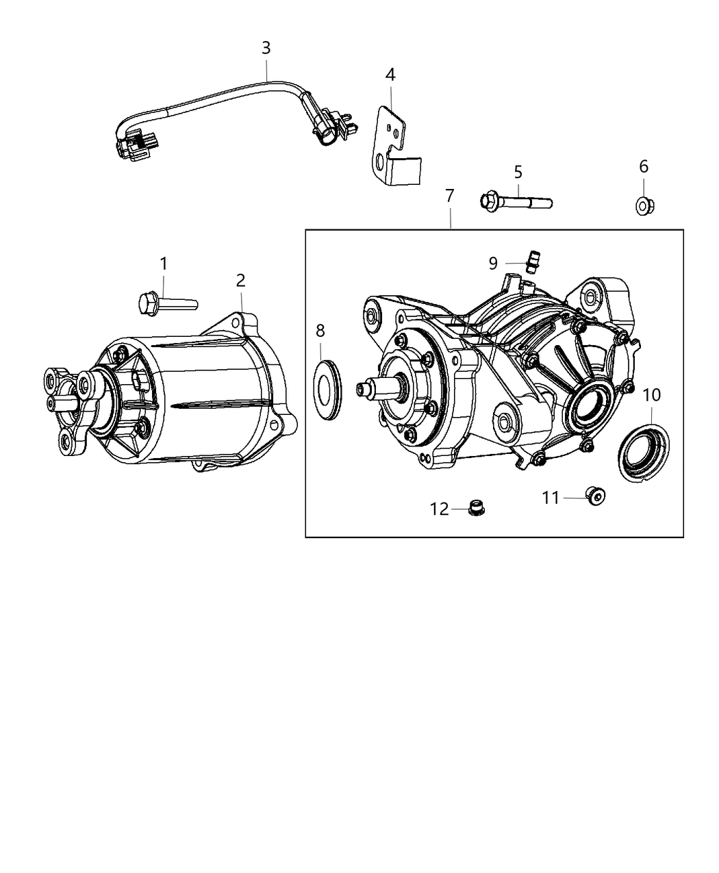 Mopar 5157002AC Differential-Rear Axle