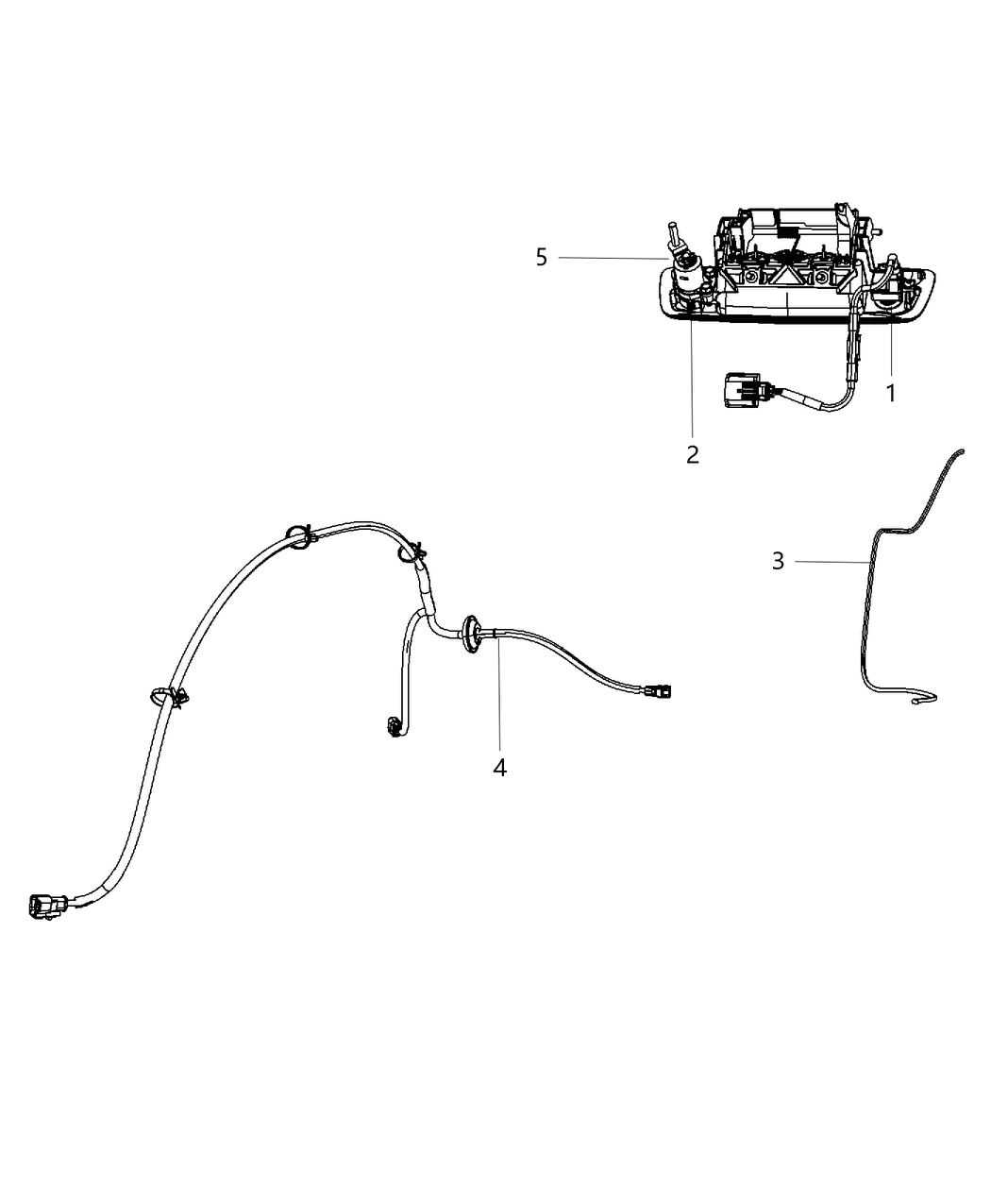 Mopar 68163937AB Lamp-Cargo