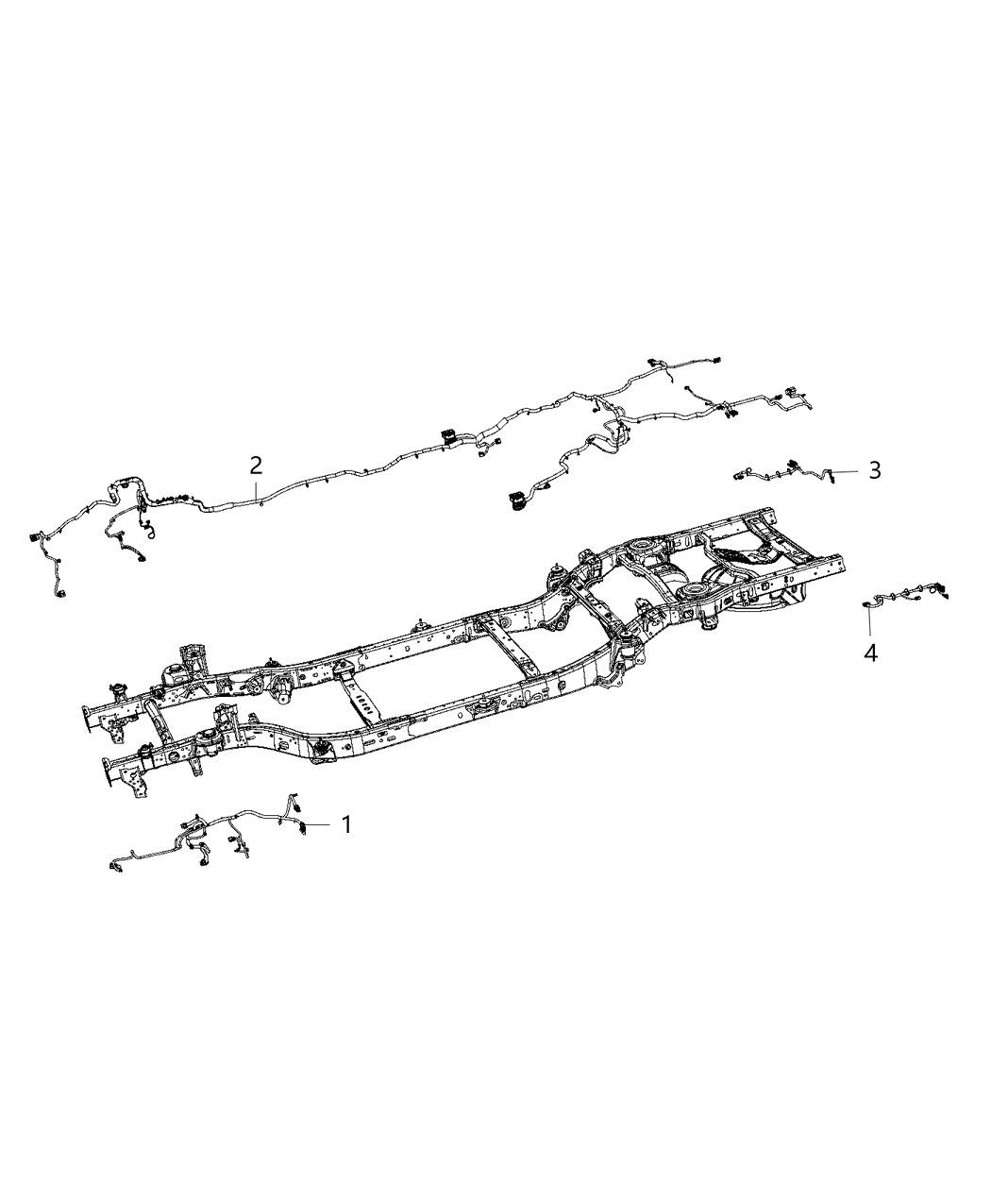 Mopar 68406698AE Wiring-Chassis