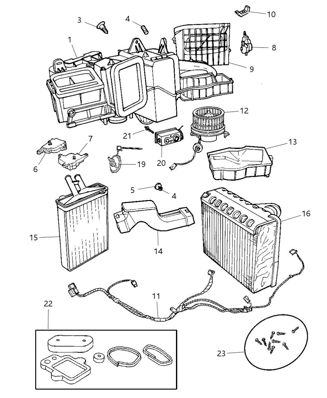 Mopar 4734913AD Module-Atc Blower Control