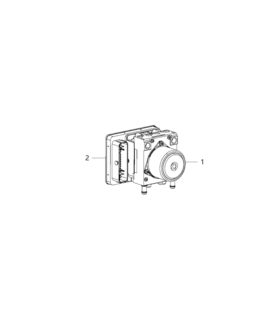 Mopar 68465076AA Anti-Lock Brake System