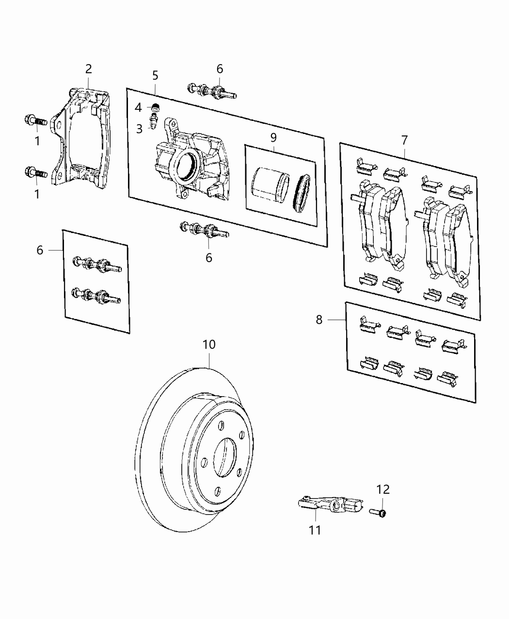 Mopar 52125003AC Sensor-Wheel Speed