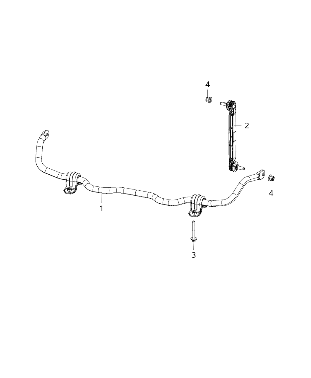 Mopar 68299023AB Bar-Front