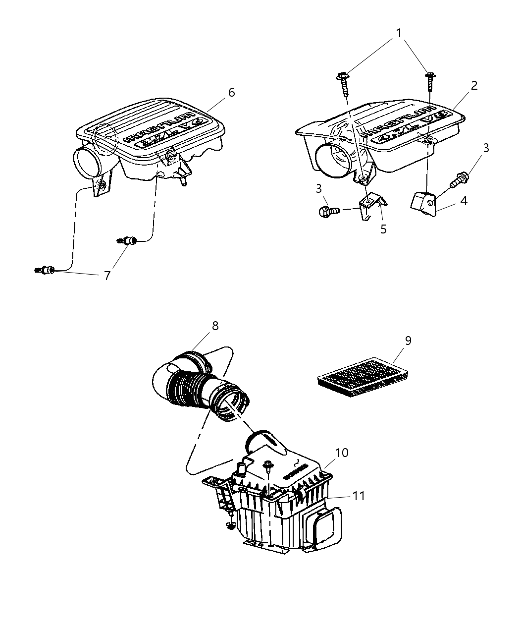 Mopar 53032607AA Bracket-Resonator