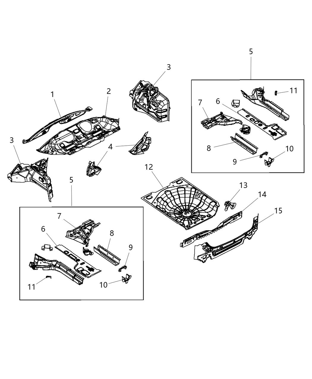 Mopar 68105058AA Rear Closure