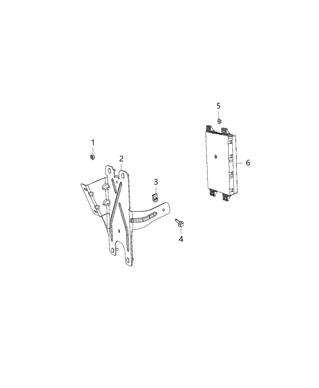 Mopar 68271040AD Module-Vehicle Systems Interface