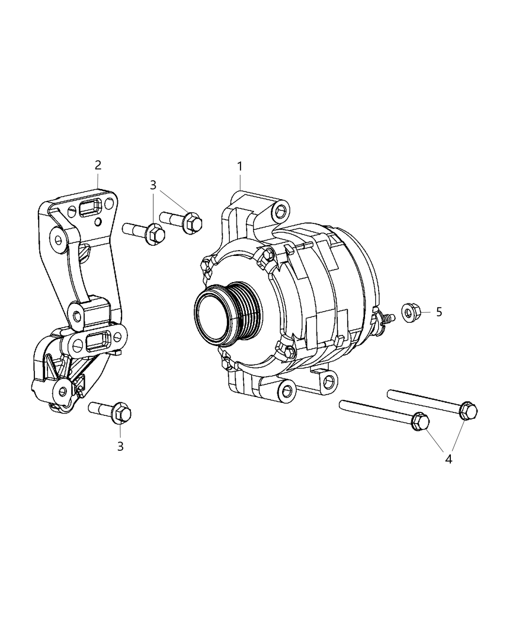 Mopar 56029580AB ALTERNATO-Engine