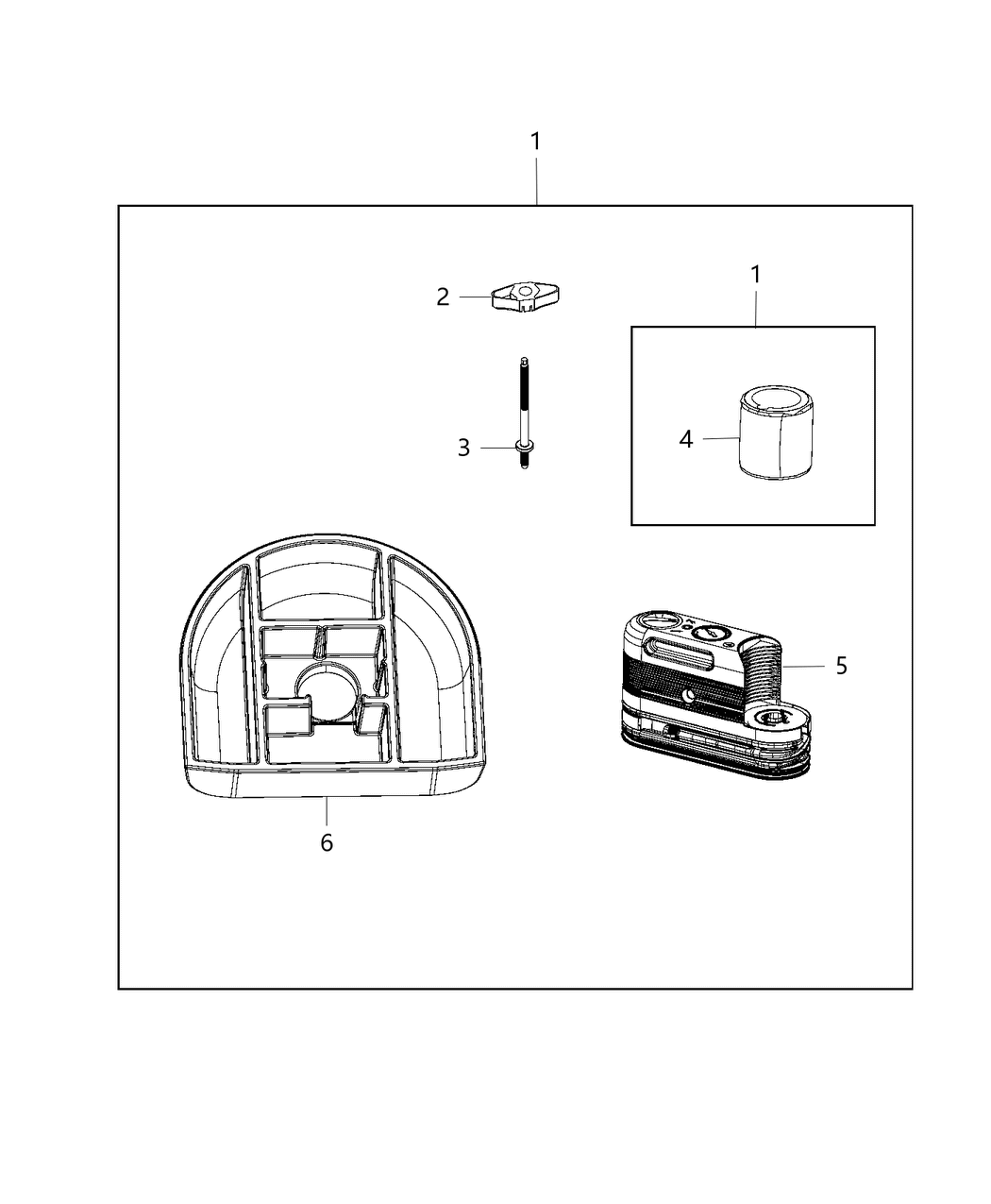 Mopar 4726281AB Support-Load Floor