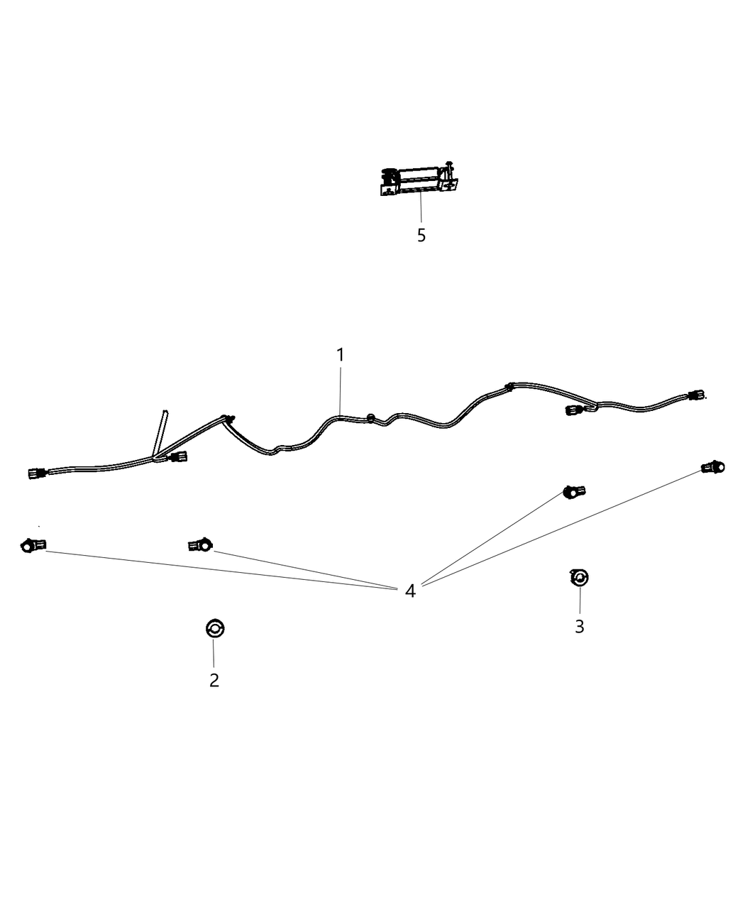 Mopar 5LT36KARAA Bezel-Park Distance