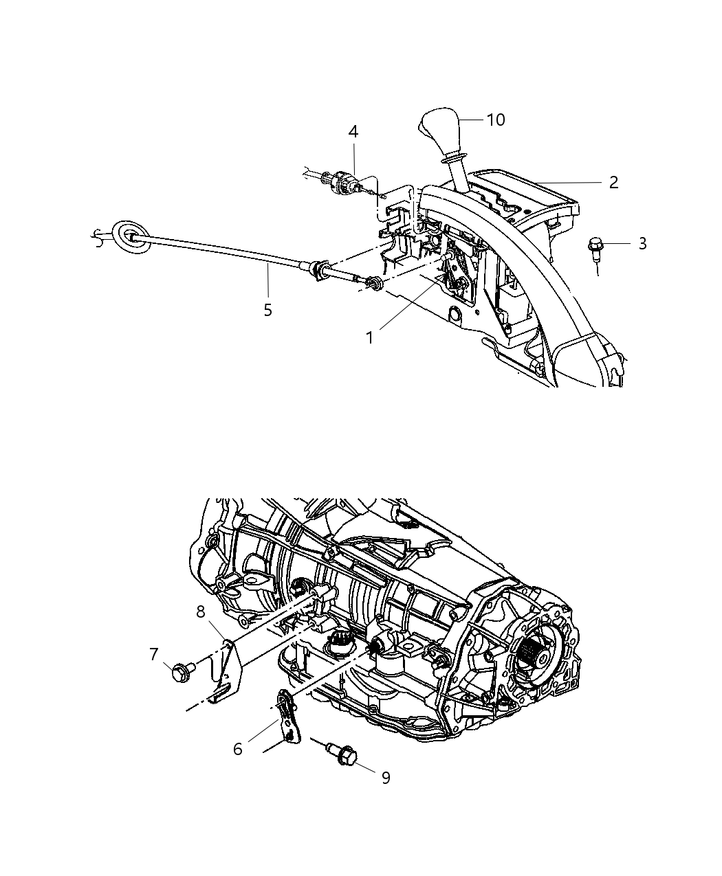 Mopar 52124141AA SHIFTER-SHIFTER