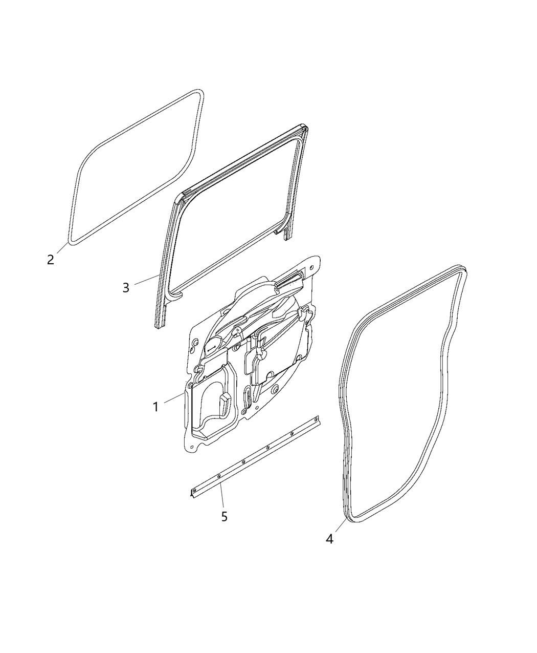 Mopar 68395399AA Seal-Lower