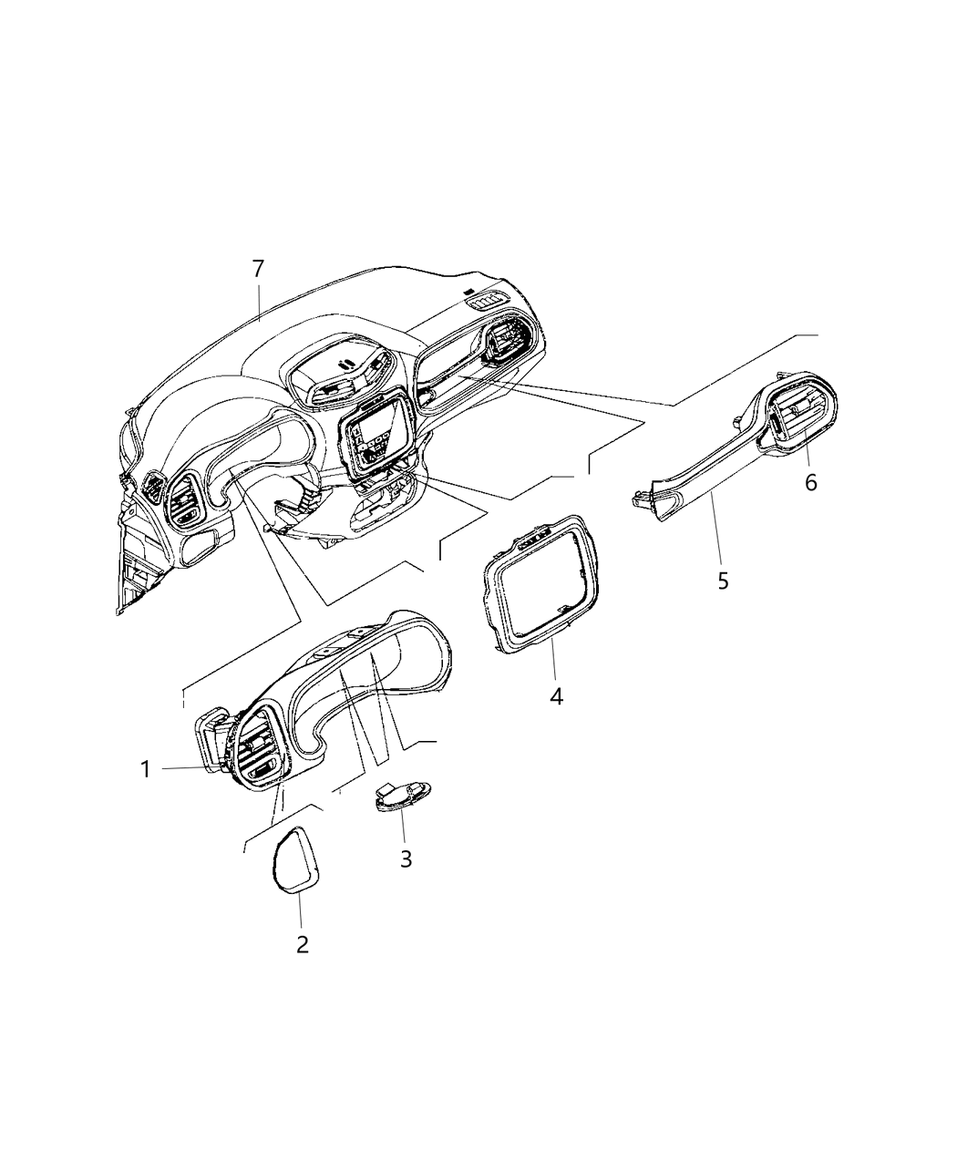 Mopar 68419444AA FASTENER