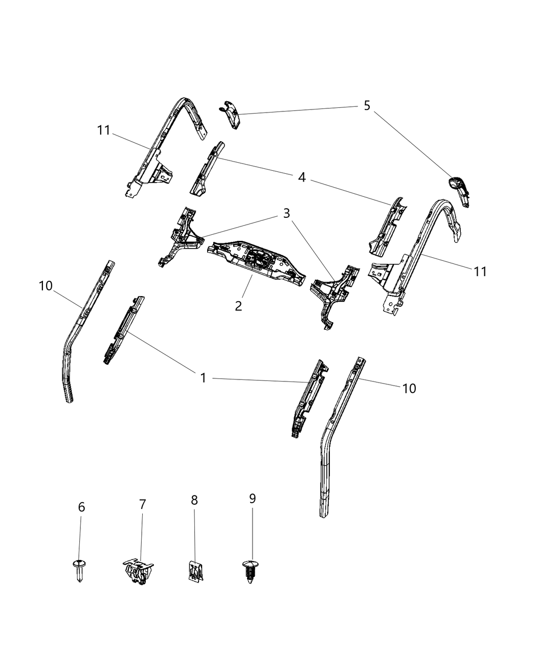 Mopar 68346622AB Sport Bar