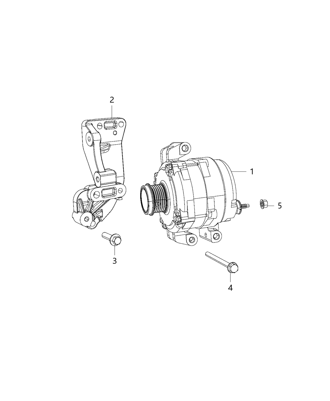 Mopar 56029624AB Generator-Engine